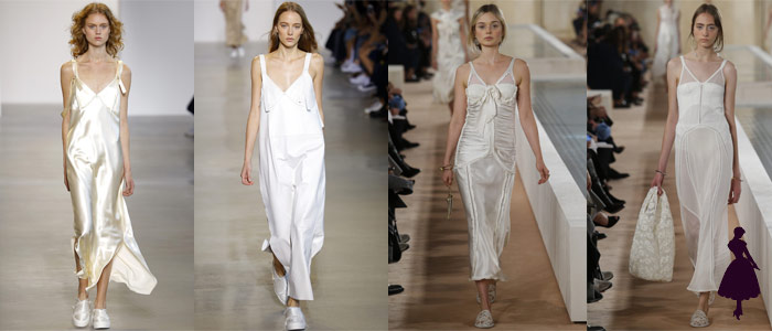Calvin Klein y Balenciaga para su colección Spring 2016.