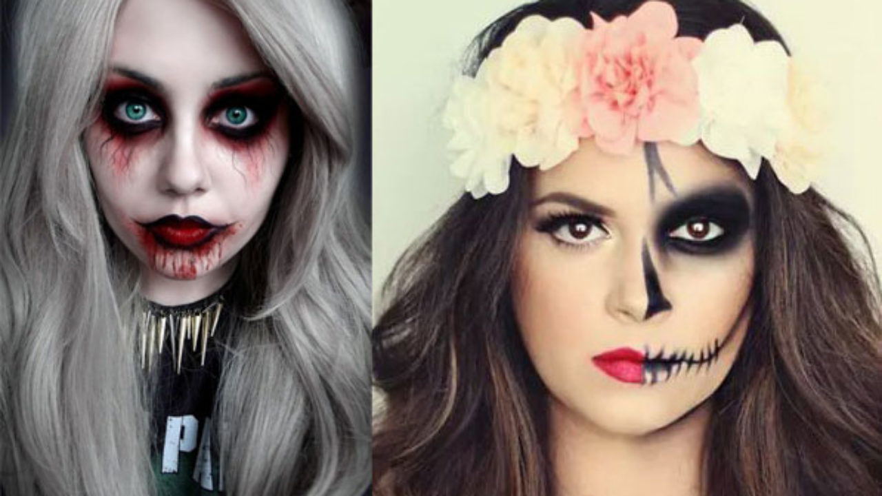 esqueleto Mediar Disturbio Maquillajes para Halloween para imitar