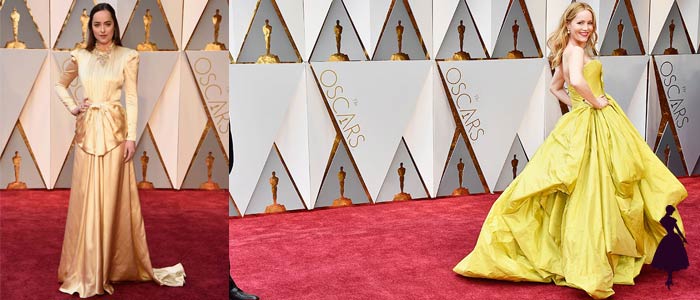 Vestidos de los Oscar 2017 Amarillo