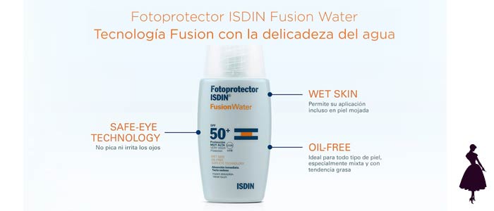 Fusion Water de Isdin características