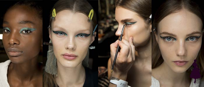 Maquillaje de ojos para 2019 Versace